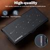 LC.IMEEKE L1 Series for Samsung Galaxy S23 Ultra Case PU Leather Wallet Stand Protective Phone Cover