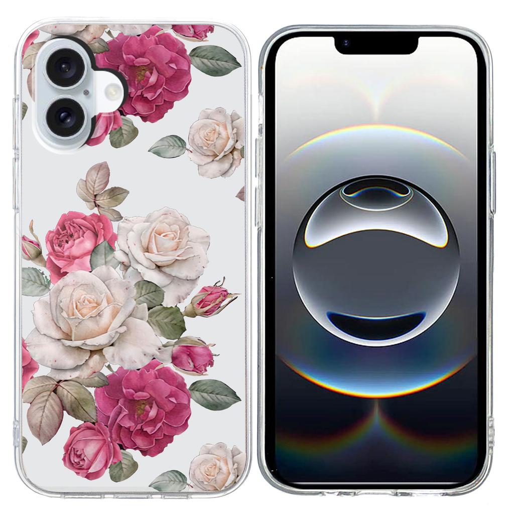 For iPhone 17 Case Soft TPU Pattern Printing Phone Cover