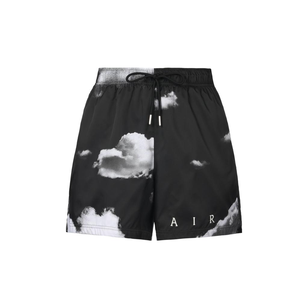 Jordan Cloud Print Sportovní Ležérní Šortky Pánské Spodní Díly Černé DM1377-010