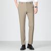 New Spring and Autumn Men's Casual Pants High-end Business Ironing Trousers High-end Suit Pants Ice Silk Pants Men