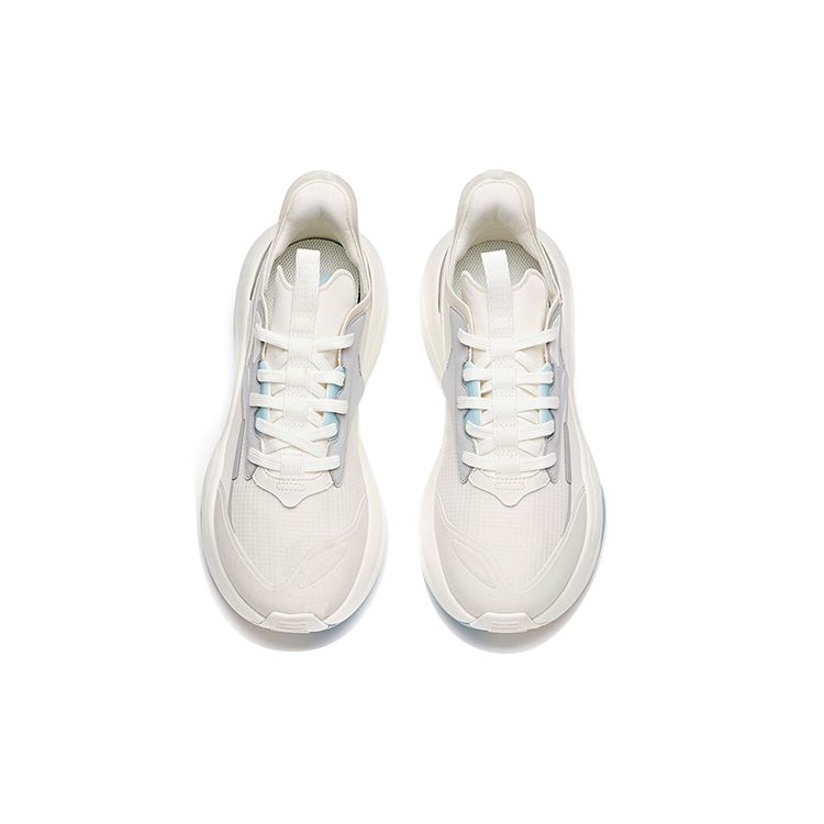 Anta C37 Series Lifestyle Series Durable Lightweight Low-Top Skate Shoes Men Sneakers White Gray 912128081-2