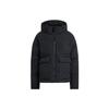 adidas Solid Color Long Sleeves Down Zipper Jacket Asia Sizing 'Black' Men's HN9930