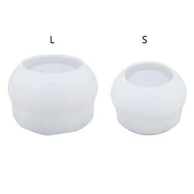 DIY Kristall Epoxidharz Form Fischtank Aufbewahrungsglas Silikonformen Aschenbecher Schmuckherstellung Behälter Blumentopf Gips