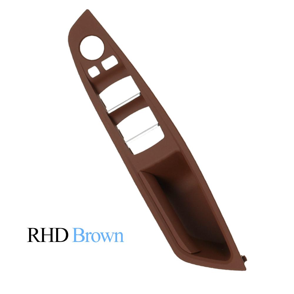 RHD Upgraded Black Beige Gray Car Interior Door Pull Handle Armrest Panel Trim for BMW 5 Series F10 F11 F18 520 523 525 528 530