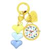 Colorful Heart Watch with Carabiner for Waterproof Quartz Watch with Analog Cute Bag and Accessories for Teens and Women Perfect for Outdoor or As a