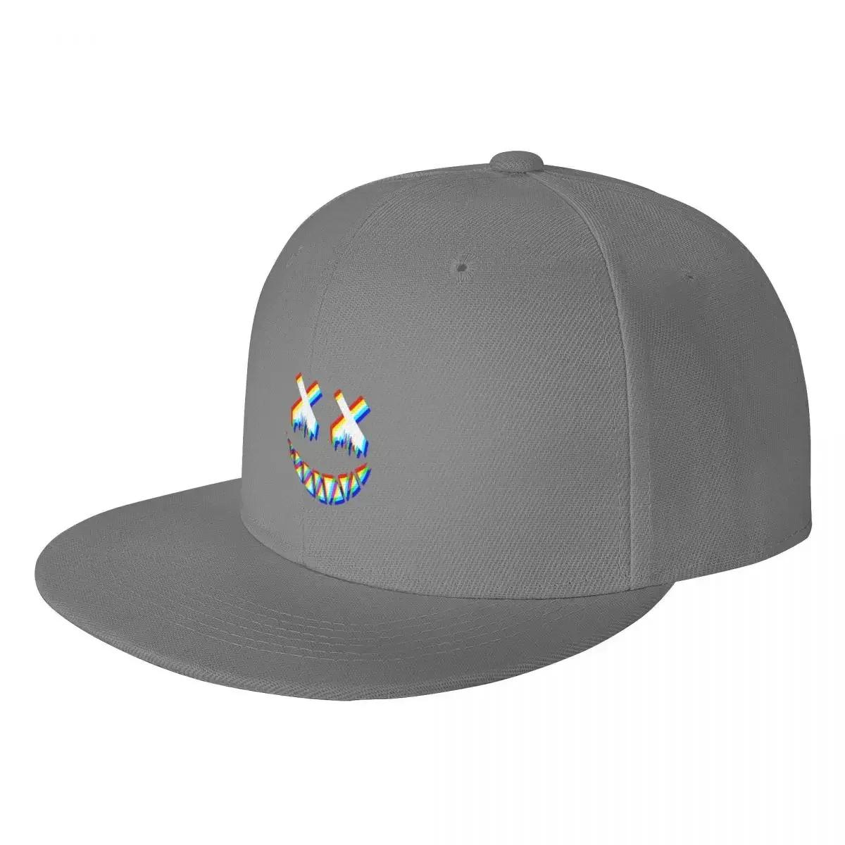 

X eyes with a grin Baseball Cap Vintage Golf Wear Women Caps Unisexs
