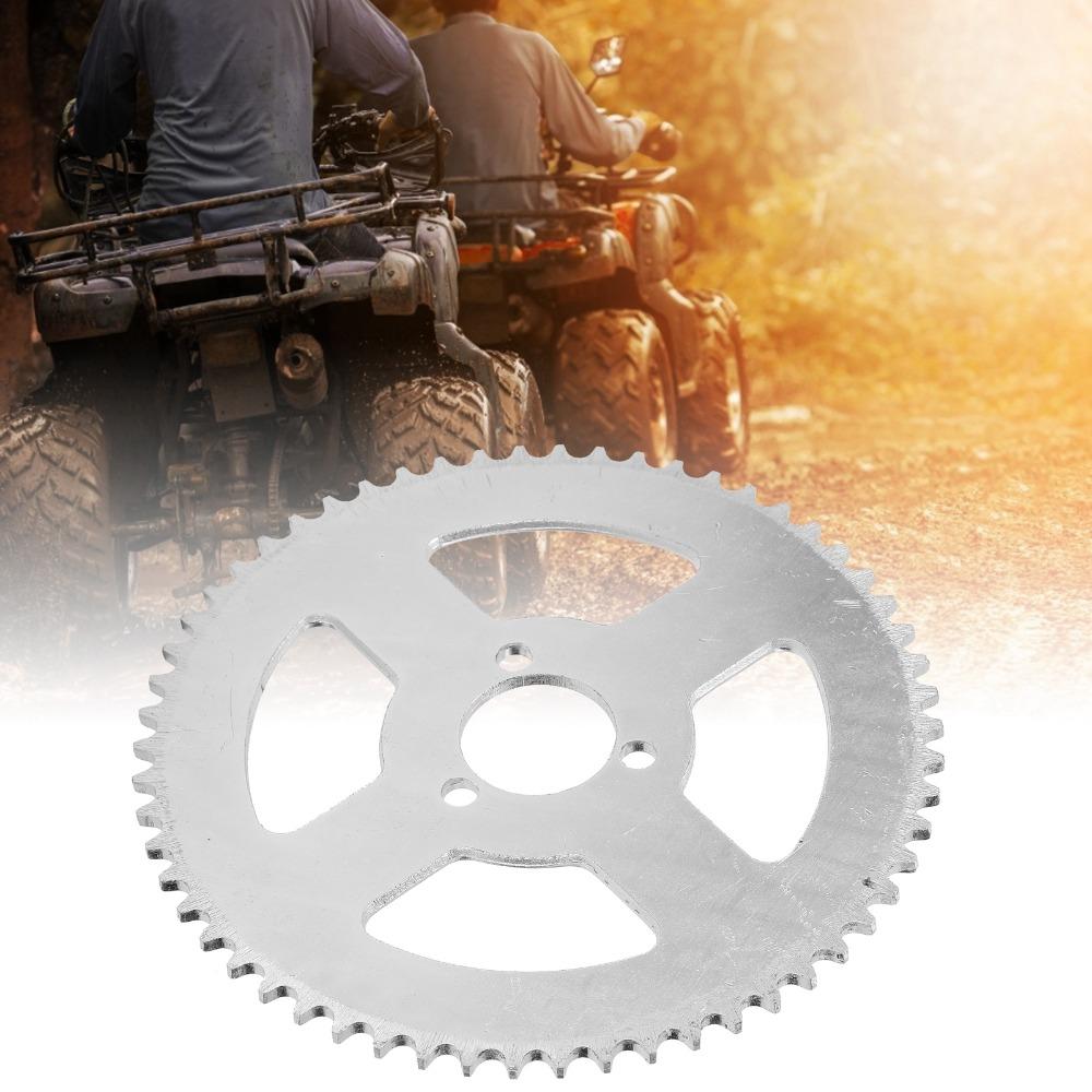 T8F 58T Chain Drive Gear Steel Replacement Sprocket Durable Rear Chain Sprocket  Kart