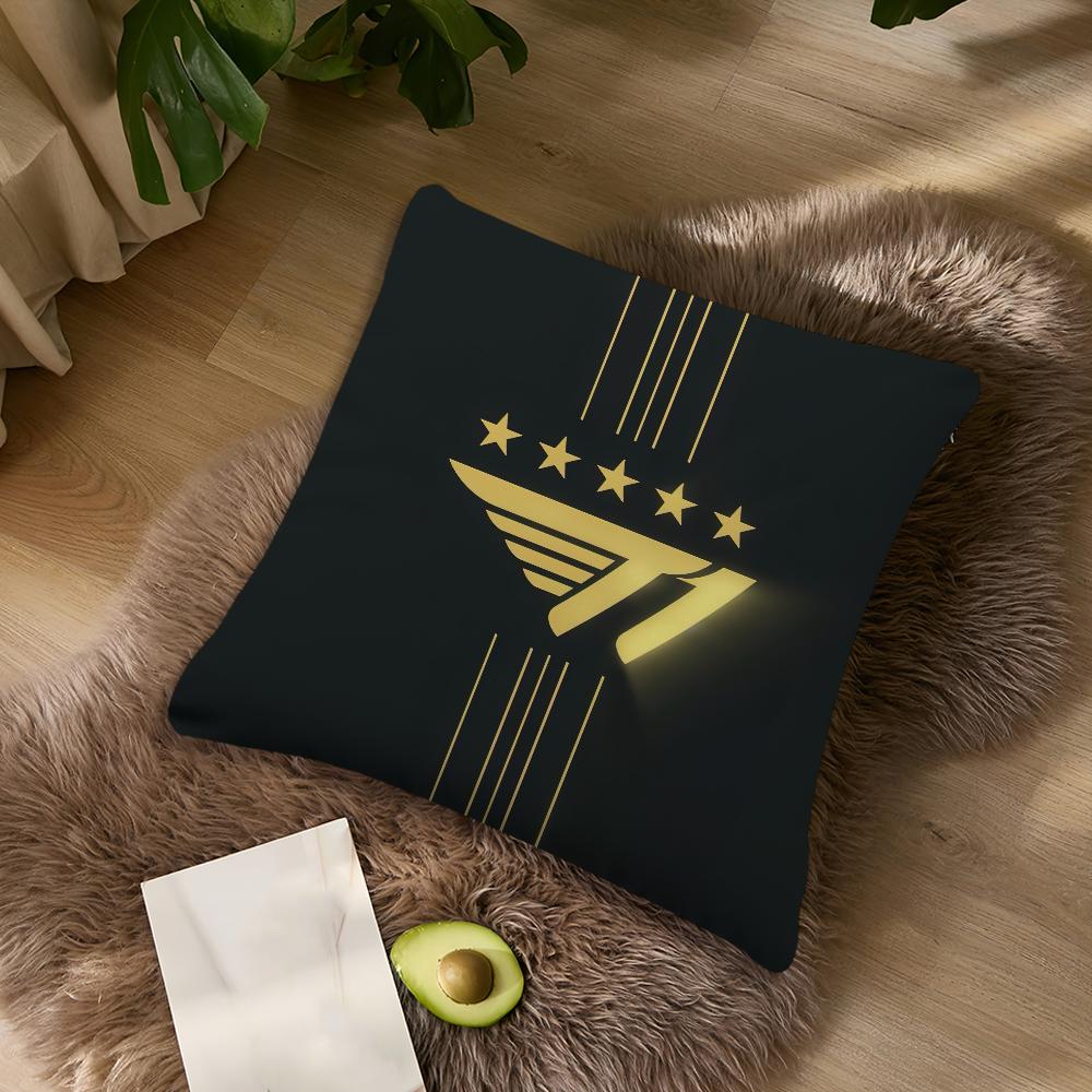 Faker SKT TT1 Cool Cushion Cover Living Room Accent Couch Back Support Square Lounge Restful Nap Companion Pillow Case