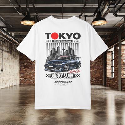 JDM Tokyo Drift Racing T Shirt Japanese Car Culture Graphic Tee Shirt