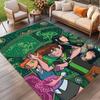 Ben 10 Cartoon Print Rug, Washable Floor Carpet, For Entryway Dorm Laundry Room Office Study, Home Decor Birthday Christmas Gift