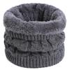 Men's Winter Knit Duckbill Cap: Thick Velvet-Lined, Warm Wool Hat for Cold Weather