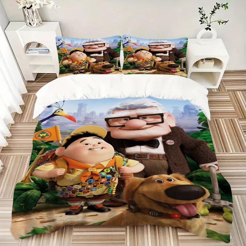 Adventure Wild Print 3Pcs Bedding Setduvet Cover With 2 Bedropillowcase Home Birthday Gift
