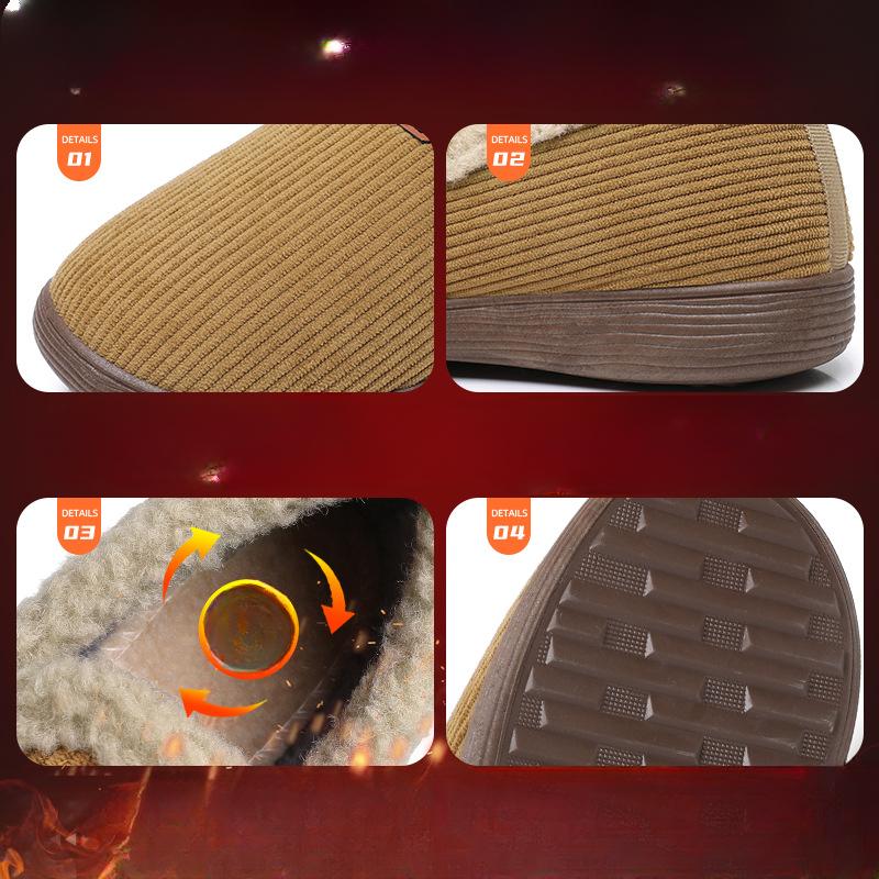 Women's Shoes Cotton Shoes Warm Snow Boots Fleece and Thickened Cotton Boots and Ankle Boots