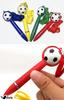 Ballpoint Pen Stationery Writing Instruments Interesting Soccer Green Soccer Ball 304 Green Set of 10 [AZULTE]
