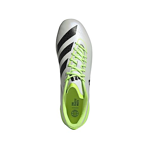 Adidas adizero RS-15 Pro FG Rugby Footwear, White, HP6810 [Japan Size: 25.0cm]