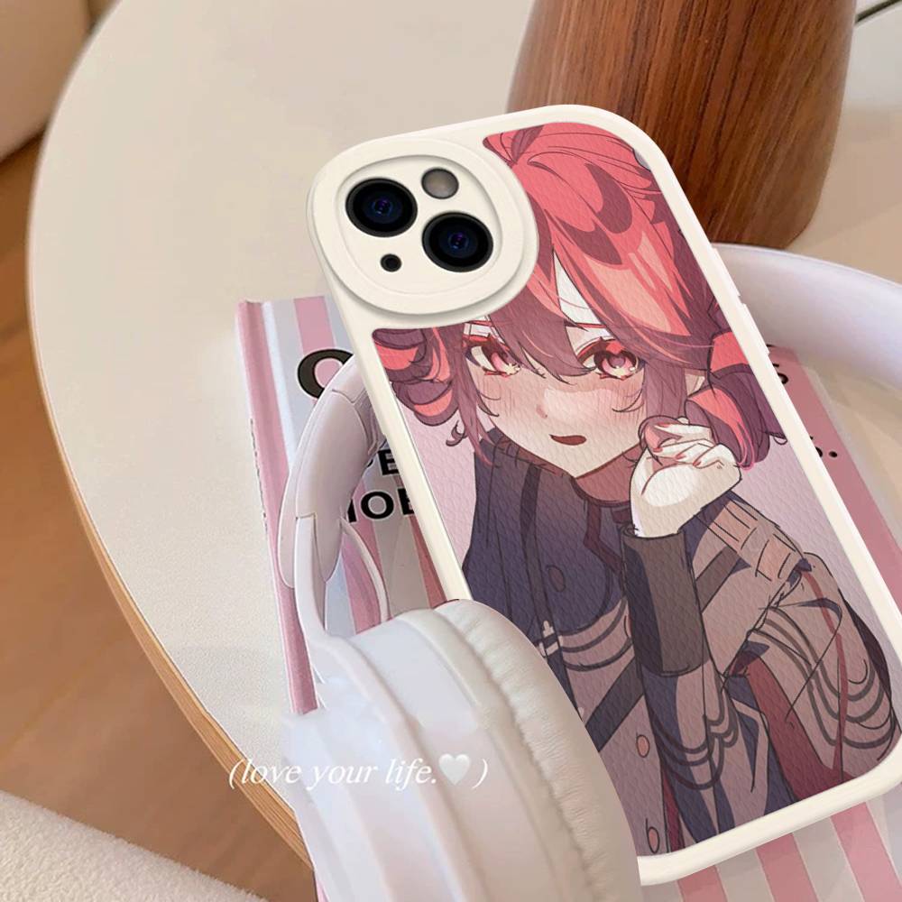 Popular Virtual Singer Kasane Teto Anime Phone Case Hard Leather For IPhone 16 15 14 13 12 Mini 11 14 Pro Max Xs X Xr 7 8 Plus