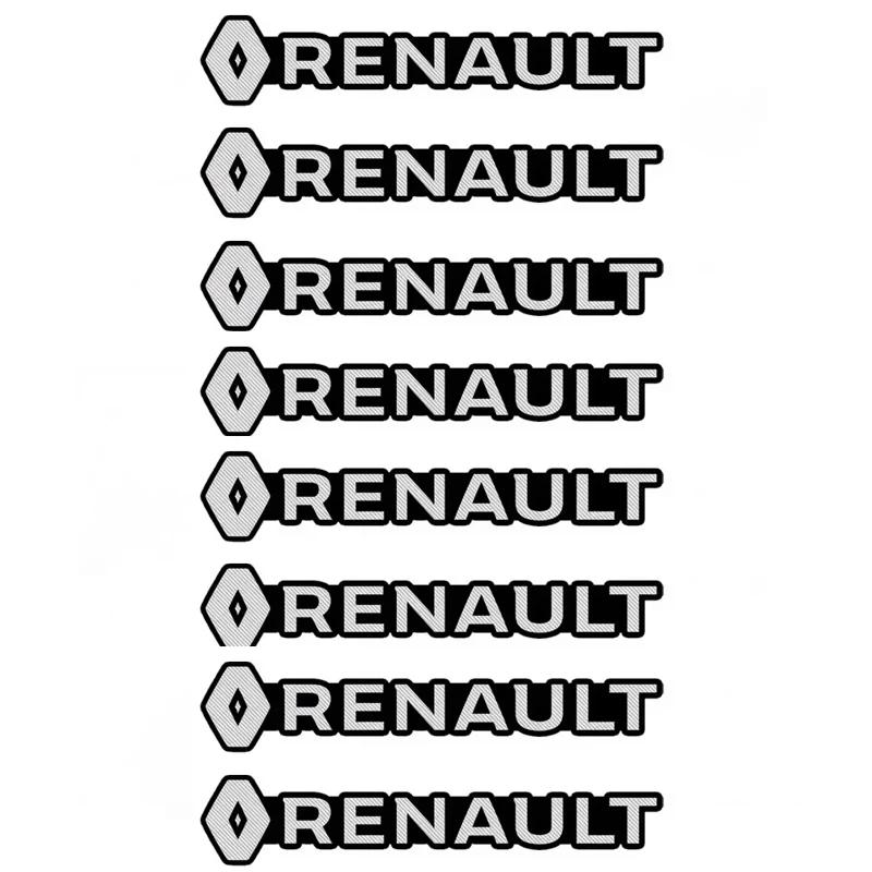 Do Renault 2026 Nowe Kołpaki Do Renault Megane 2 3 4 Twingo Clio Talisman Captur Trafic Kwid Scen 4/8 szt. Metalowe Dekoracja Audio Samochodu