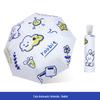 PULIAN Cute Cartoon Penguin 3-Fold UV Umbrella