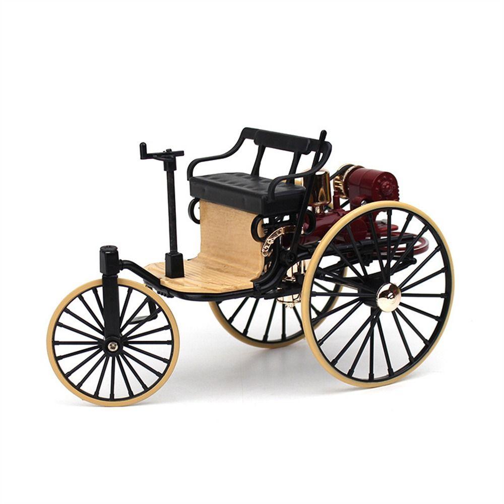 Vintage Classic Simulation Tricycle Toy Three Wheeled Bike Miniature Model  Desktop Ornaments