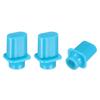 uxcell Guitar Toggle Switch Plastic Toggle Pickup Switch Knob SQ ST TL Electric Guitar Replacement Light Blue 3-Pack 3-Way/5-Way Tips, Cross-Groove