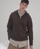 WMC Roll Neck Half-Zip Wool Knit_Brown