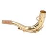 Saxofon Ohnutý krk 27,5 mm Kalibr Zlatá barva B♭ Tenorový saxofon Ohnutý krk Náhrada