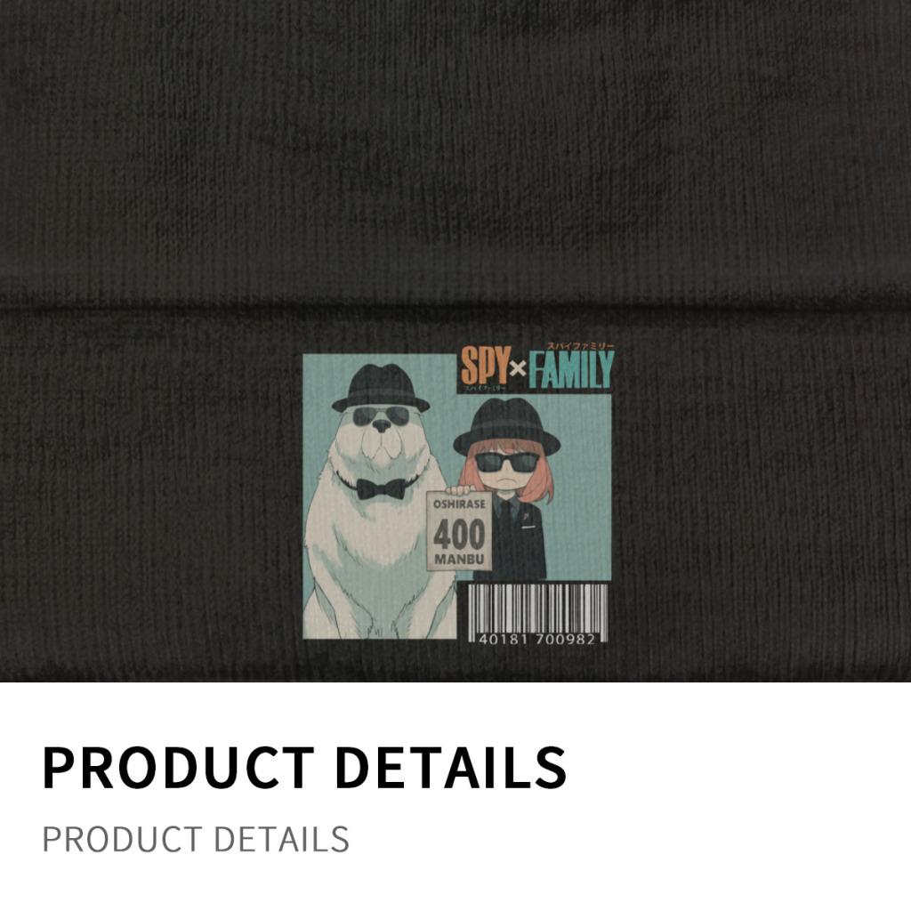 SPY X FAMILY  Anya Heh Knitted Caps for Women Unisex Beanie Winter Hats Polyester  Warm Melon Cap