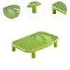Step Cat Litter Ramp Easy To Clean Accessories Pet Supplies for Bathroom Lavatory
