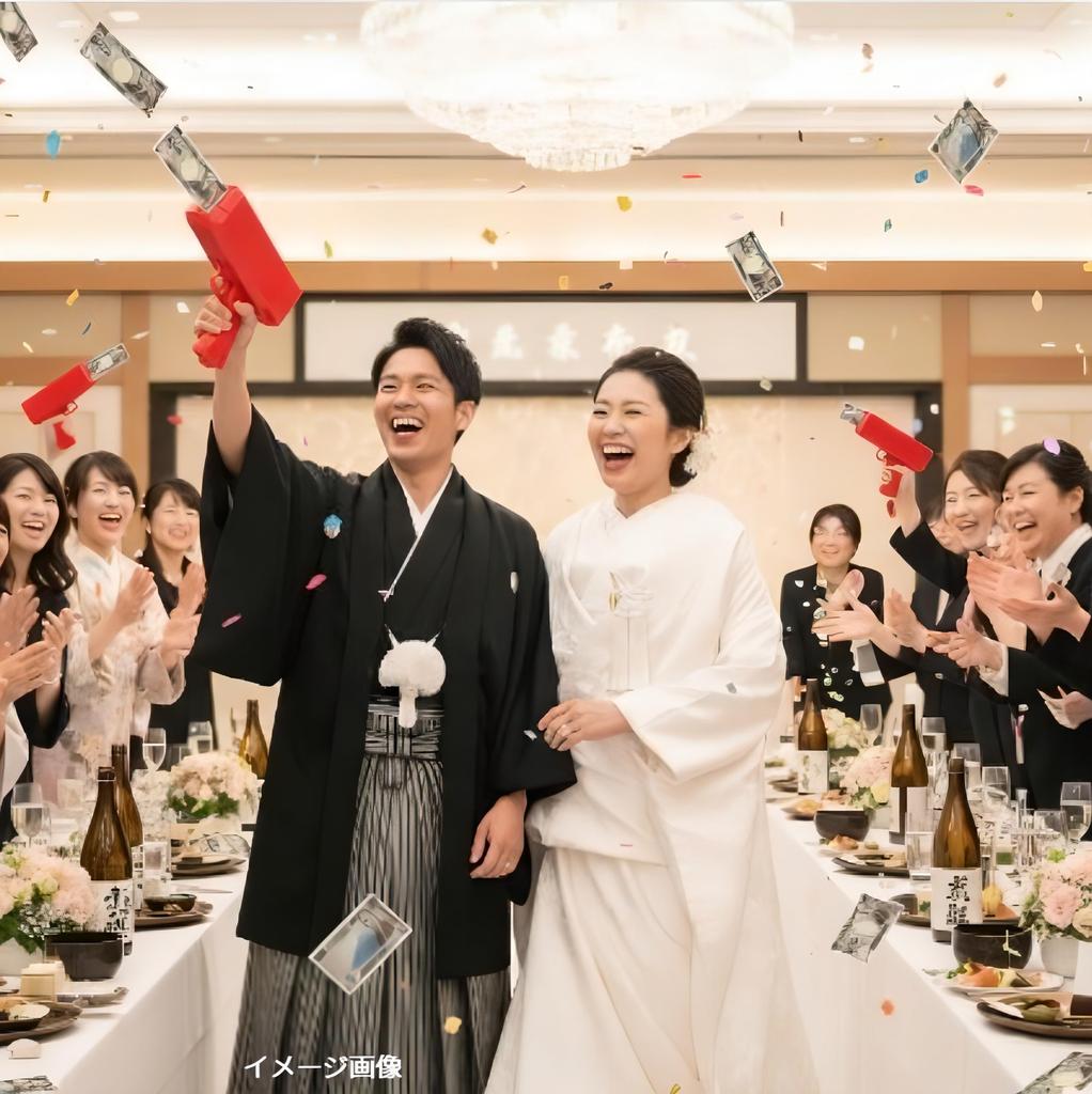 Bubulu Money Party Bill Cash Entertainment for and Includes Playing Electric Money Fun and Performance Goods Gun, Game, Flipper, Gun, Weddings,