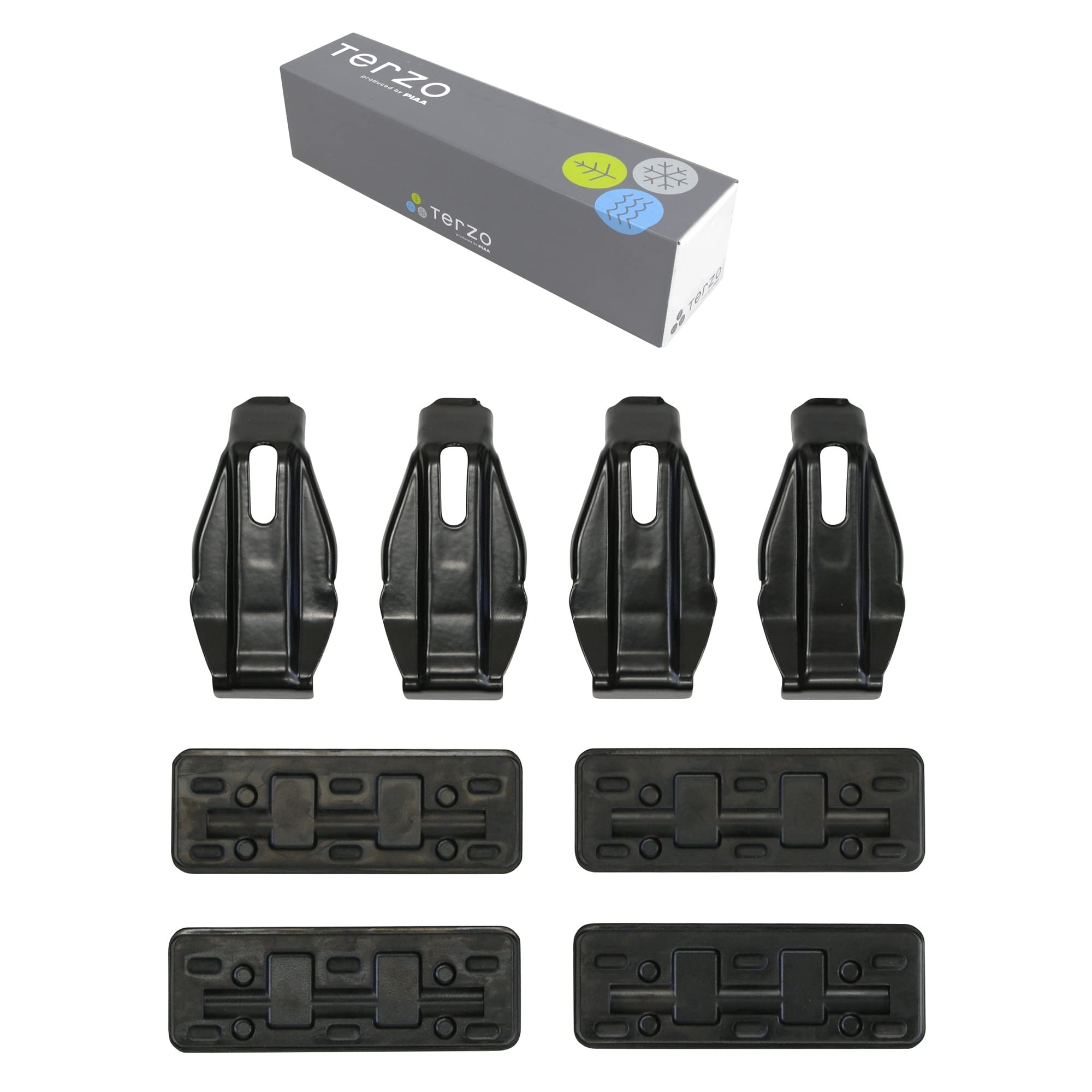 

Третий ряд сидений для Toyota Voxy и Vellfire EH369 (от ПИАА) Крепления для крыши/базы, 4, Черные, Noah, (ЗРР7#), Альфард, (AGH3#), чёрный