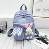 Backpack for Kindergarten with Large Capacity, Small Rabbit Design, Small Backpack for Outings