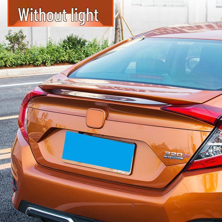 Honda Civic 10th Gen MC Style No-Drill Rear Wing Spoiler