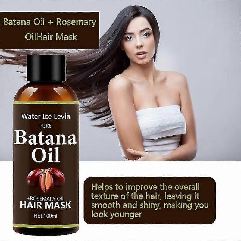 Raw Batana Oil for Hair Growth, 100% Natural Organic Botana Oil for Men & Women, Enhances Thickness, Prevent Hair Loss, Strengthen & Moisturizing 100m