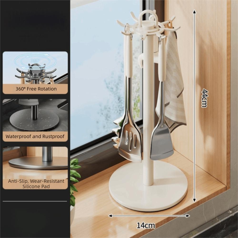 Beweglicher Aufbewahrungshalter Tragbarer Küchenutensilienständer Küchenorganisator