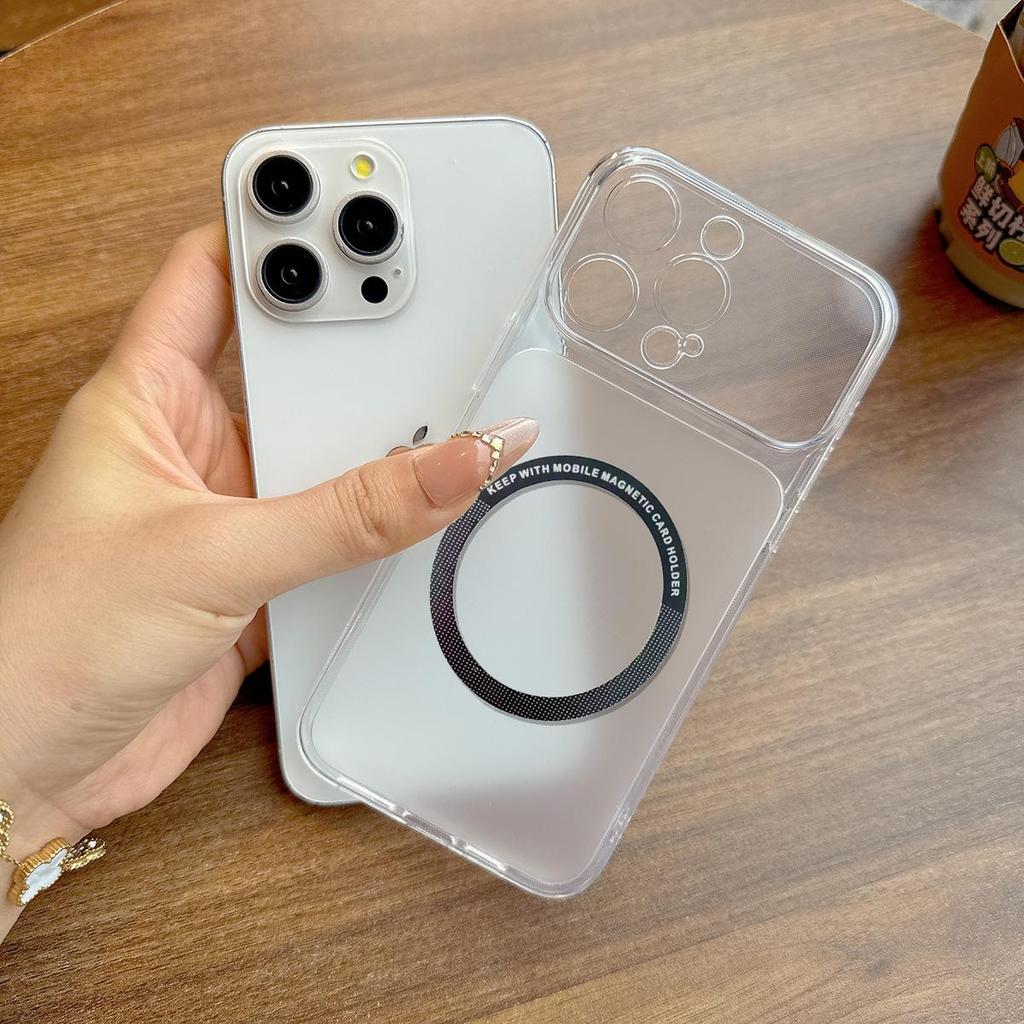 Case for Xiaomi 17T Pro,17T Wireless Charging Magnetic Ring Casing Anti-Fingerprint Matte Cover