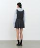 Musinsa Standard Woman Women'S Pleated Mini Dress [Gray]