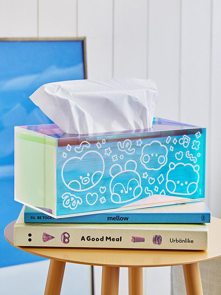Line Friends BT21 MININI Glitter Tissue Case