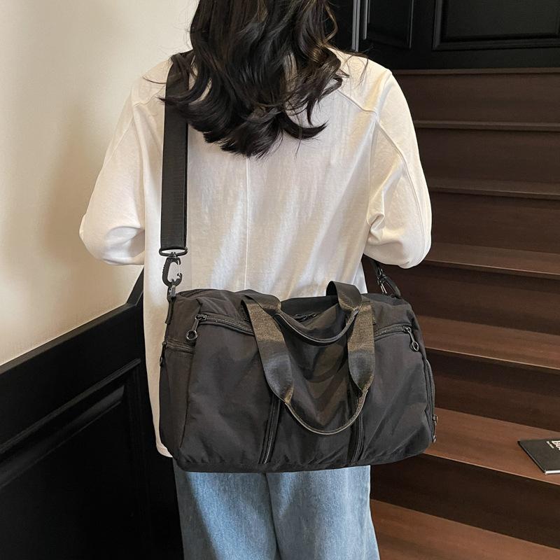 Short Distance Travel Bag Women's Large Capacity Handbag Men's Sports Bag Dry And Wet Separate Duffel Bag