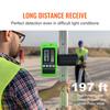 SucceBuy Laser Receiver for Laser Level 197 Ft Working Range Green Laser and Red Beam Detector for Pulsing Line Lasers