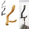 Wall Hooks Hangers Door Wall Mounted Clothes Coat Hooks Aluminum Heavy Load Rack For Kitchen Bathroom Hanging Hardware Organizer