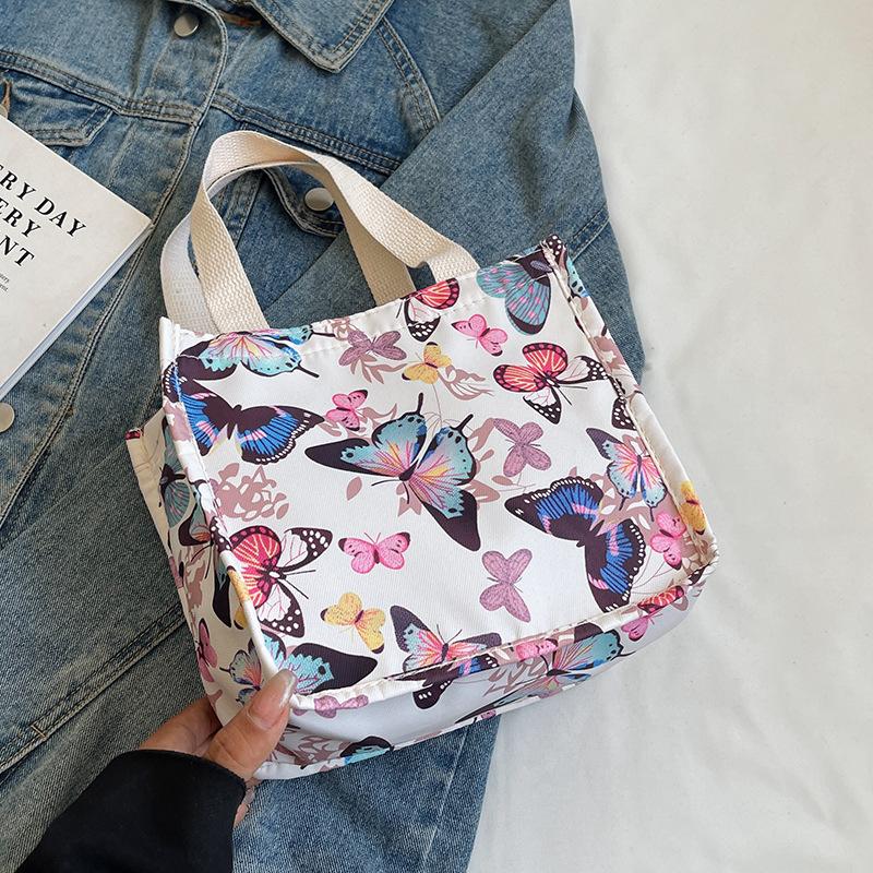 

Большая вместительная универсальная сумка для женщин Холщовая сумка для женщин Ins Свежая и модная универсальная сумка через одно плечо