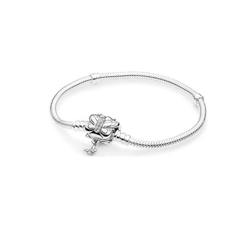 DIY Basic Bracelet Snake Chain Thick Butterfly Love Heart Snake Bone Chain