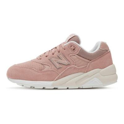 NB 580 Sport Wszechstronna Amortyzacja PU Niski Profil Buty do Biegania Damskie sneakersy Różowe CMT580D