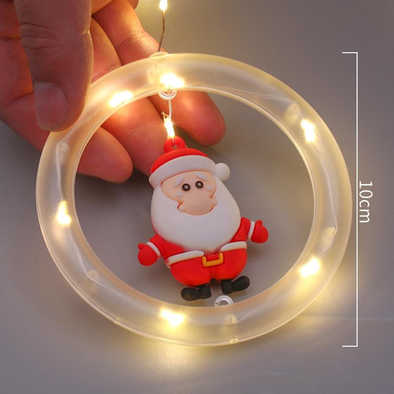 Christmas Decoration Supplies Room Window Stars LED Lights Wishing Ice Strip Lights String Decorations