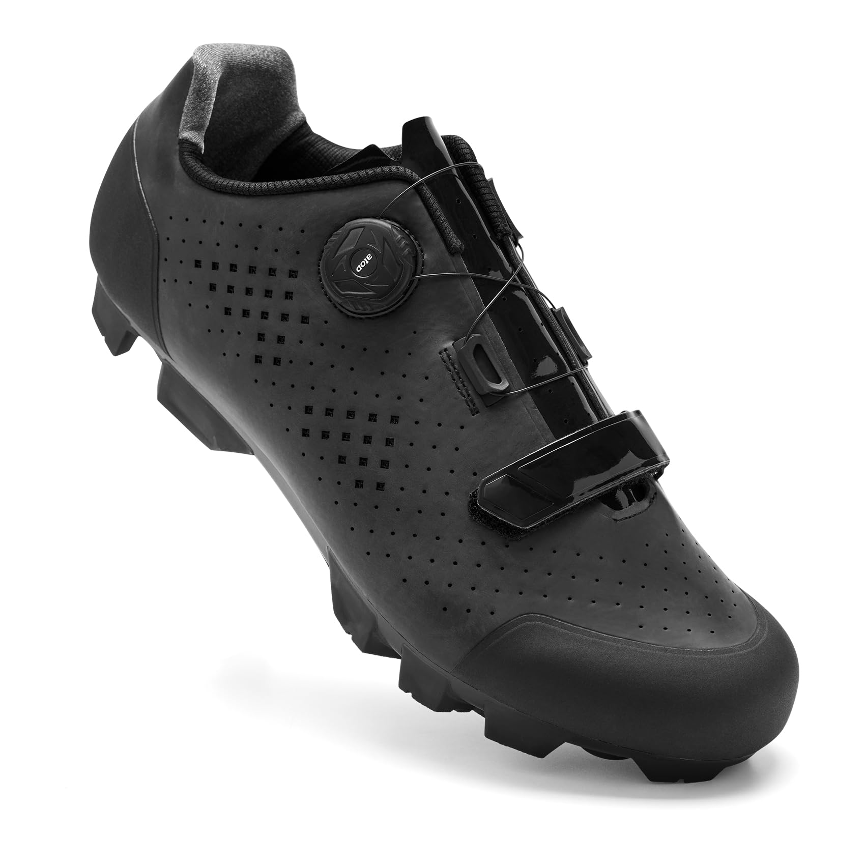 

Santic Cycling Shoes MTB SPD Compatible Bicycle Mountain Bike black 46