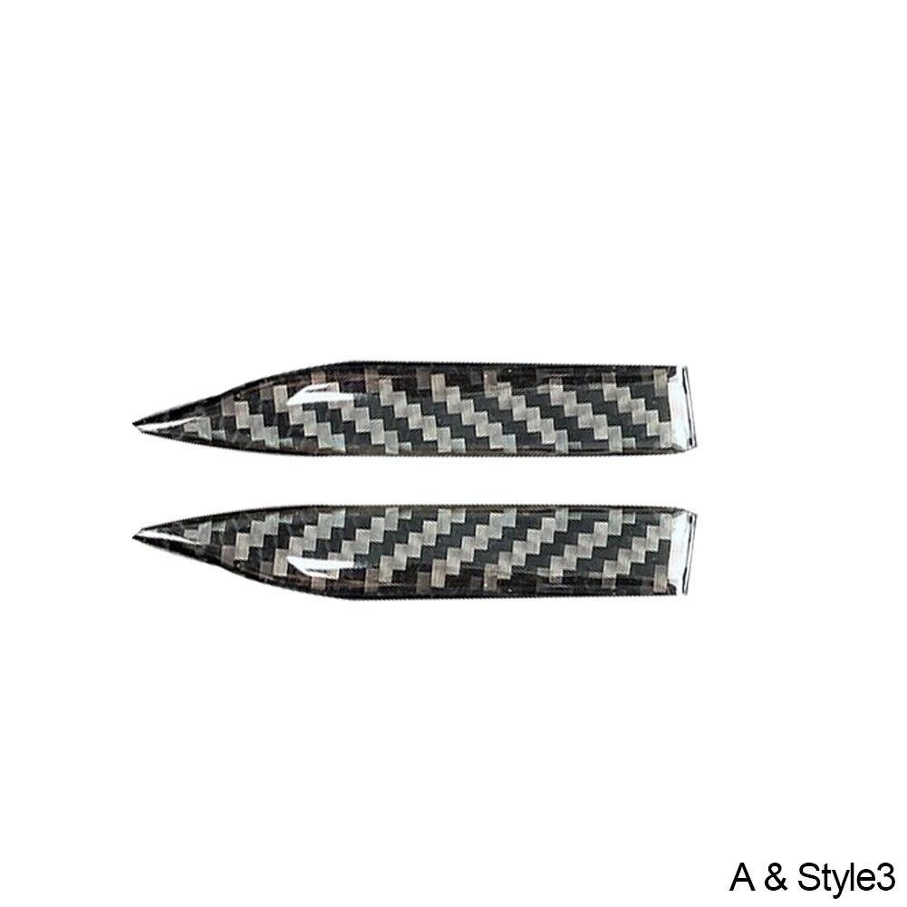 Car Accessories For BMW E90 E60 F30 F34 F10 F20 X1 Carbon Fiber Rearview Mirror Anti-rub Strip Protector Anti-collision Sticker