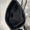 Borsa a Spalla Grande Capacità in Pelle di Mucca Intrecciata con Pochette a Coulisse 2025