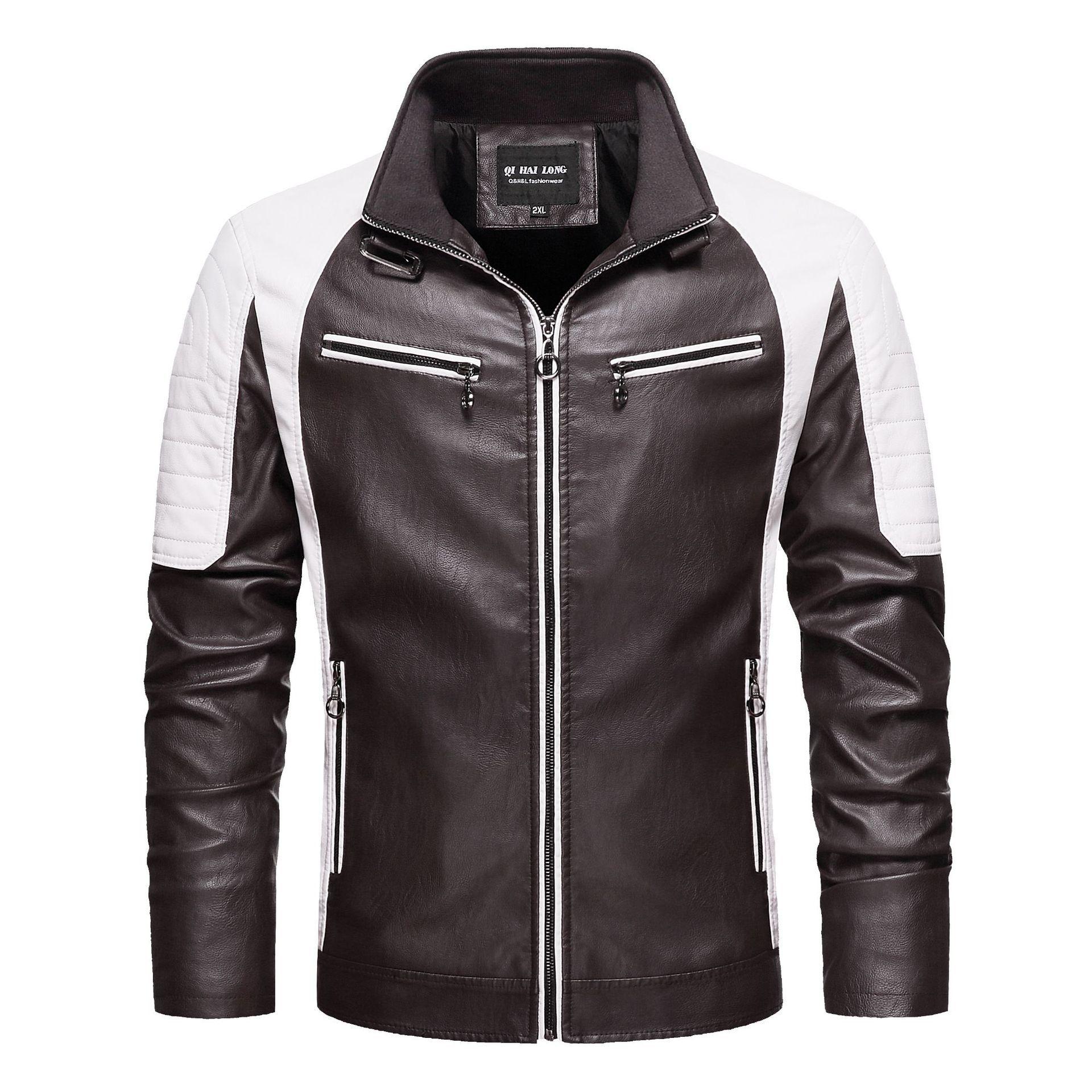 Мужская кожаная куртка — фото 7