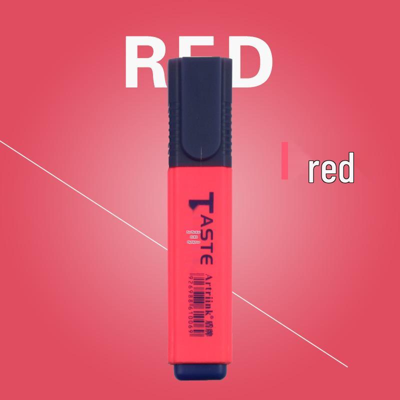 Large Capacity Eye-Safe Fluorescent Highlighter Pen for Students and Drawing Journals