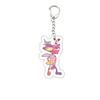 Acryl De Verbazingwekkende Digitale Circus Sleutelhanger Pomni Jax Ragatha Gangle Kinger Sleutelhanger Sleutelketting voor Accessoires Tas Fans Cadeau
